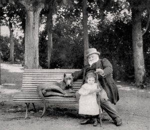 Francisque Sarcey, periodista y crítico de teatro francés, 1895 de Unbekannt