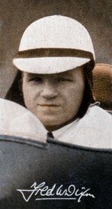 Fred Dixon, corredor de motocicletas inglés, 1935 de Unbekannt