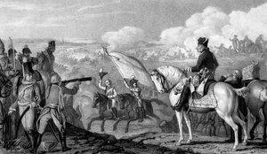 Federico II, El Grande 1712-1786, Rey de Prusia desde 1740, en la Batalla de Rossbach, 1757