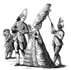 Traje Francés, 1885