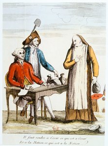 Revolución Francesa 1789: anticlericalismo de Unbekannt