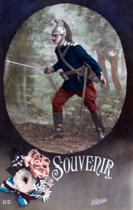 Postal francesa de la Primera Guerra Mundial, 1914-1918 de Unbekannt
