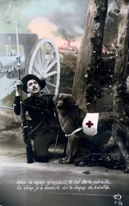 Postal francesa de la Primera Guerra Mundial