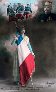 Postal francesa de la Primera Guerra Mundial, 1914-1918 de Unbekannt
