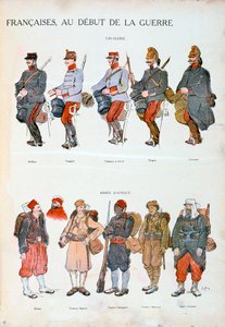 Uniformes del ejército francés, Primera Guerra Mundial de Unbekannt