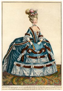 Moda francesa durante el reinado de Luis XV, 1938 de Unbekannt