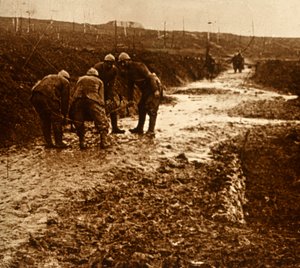 Soldados franceses, Froideterre, Francia, c1914-c1918 de Unbekannt