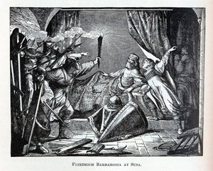 Friedrich Barbarossa en Susa, 1882 de Unbekannt
