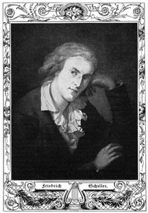 Friedrich Schiller, poeta, filósofo, historiador y dramaturgo alemán, 1900 de Unbekannt