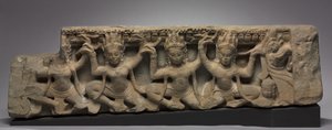 Friso con Apsaras, finales de 1100s de Unbekannt