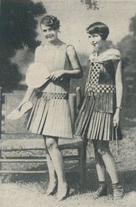 Vestidos de tiras de madera, c. 1935 de Unbekannt