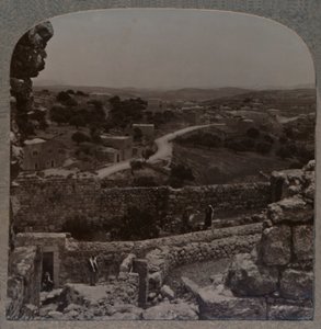 Desde el Arco en la Casa de Simón hasta la casa de Lázaro, Betania, c. 1900
