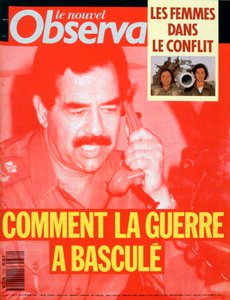 Portada de Le Nouvel Observateur, febrero de 1991