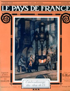 Portada de Le Pays de France, 12 de agosto de 1915 de Unbekannt
