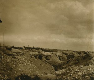 Línea del frente, Jonchery, norte de Francia, c1914-c1918 de Unbekannt