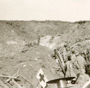 Línea del frente, Sailly-Saillisel, norte de Francia, c1914-c1918 de Unbekannt