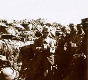 Trincheras de primera línea, c1914-c1918 de Unbekannt