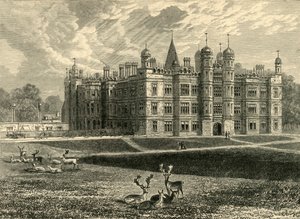 Frente de Burghley House de Unbekannt
