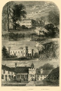 Palacio de Fulham en 1798, c1878 de Unbekannt