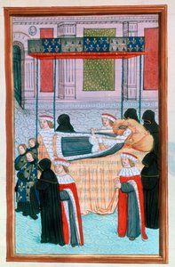 Funeral de Ana de Bretaña, París, 1514, siglo XVI de Unbekannt