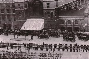 Procesión fúnebre del Rey Eduardo VII, Londres, 20 de mayo de 1910 de Unbekannt