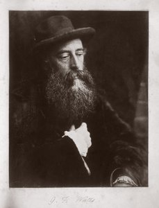 G F Watts con sombrero