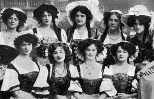 Chicas Gaiety, 1908 1951