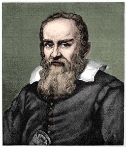 Galileo Galilei 1564-1642, 1882 de Unbekannt