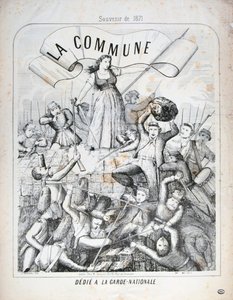 Garde Nationale, Comuna de París, 1871 de Unbekannt