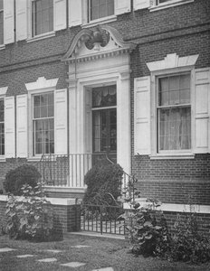 Entrada al jardín de la casa de la Srta. Anne Morgan, Ciudad de Nueva York, 1924 de Unbekannt