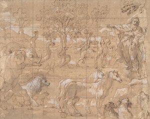 Jardín del Edén, Creación de los Animales, siglo XVI
