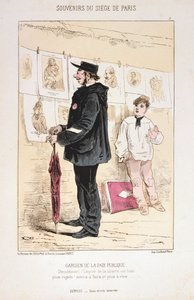 Guardia de la Paz Pública, Sitio de París, 1870-1871