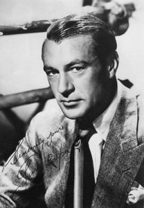 Gary Cooper, actor de cine estadounidense, siglo XX de Unbekannt