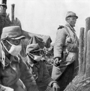 Protección contra gases, Francia, Primera Guerra Mundial, 1915 de Unbekannt