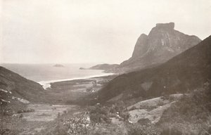 Montaña Gávea y el Atlántico Sur, 1914