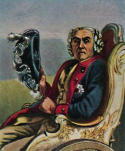 General Fouqué 1698-1774. (detalle) de Unbekannt