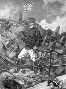 General Nogi, comandante japonés, Guerra Ruso-Japonesa, 1904-5 de Unbekannt