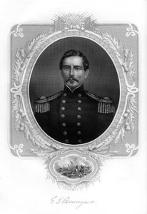 General PGT Beauregard, general del Ejército Confederado, 1862-1867 de Unbekannt
