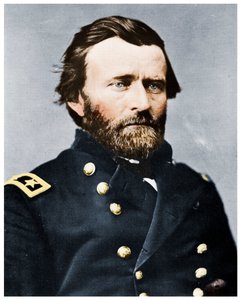 General Ulysses S. Grant, soldado y político estadounidense, c1860s 1955