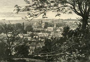 Vista general de Winchester, 1898 de Unbekannt