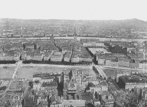 Vista general, Lyon, Francia, 1895 de Unbekannt