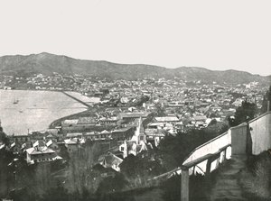 Vista general de la ciudad, Wellington, Nueva Zelanda, 1895 de Unbekannt