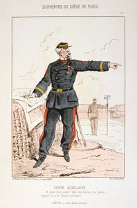 Genie Auxiliaire, Sitio de París, Guerra Franco-Prusiana, 1870-1871