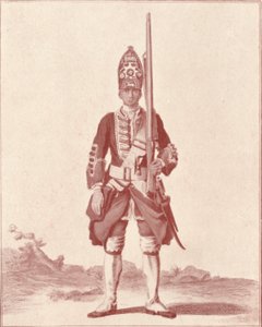 Caballero, los 7º Fusileros Reales 1742, 1742 1909 de Unbekannt
