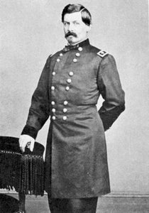 George Brinton McClellan, soldado estadounidense, 1861