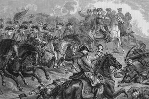 Jorge II en Dettingen, 27 de junio de 1743
