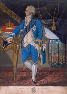 Jorge IV como Príncipe de Gales, 1795 de Unbekannt