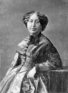 George Sand, novelista francesa y feminista temprana, c1845-1876