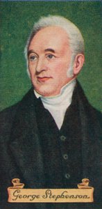 George Stephenson, de una serie de tarjetas de cigarrillos, 1935 de Unbekannt