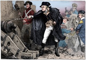 George Washington en el sitio de Yorktown, Virginia, 1781 c1880